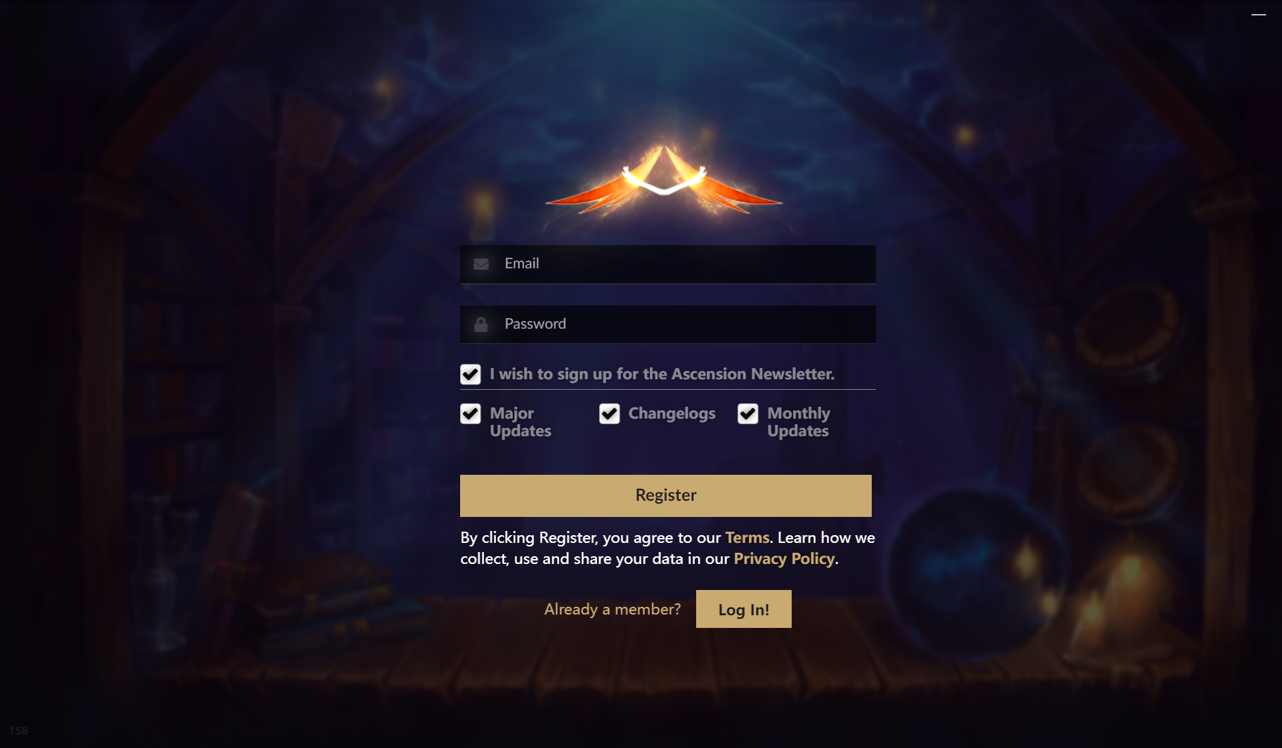 Create Account